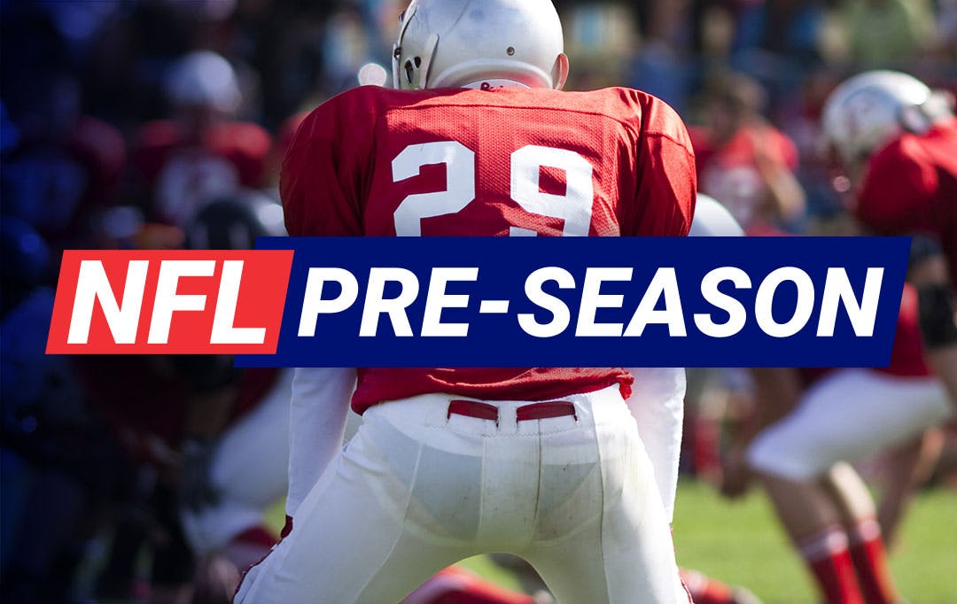 NFL football pre-season generic graphic image 