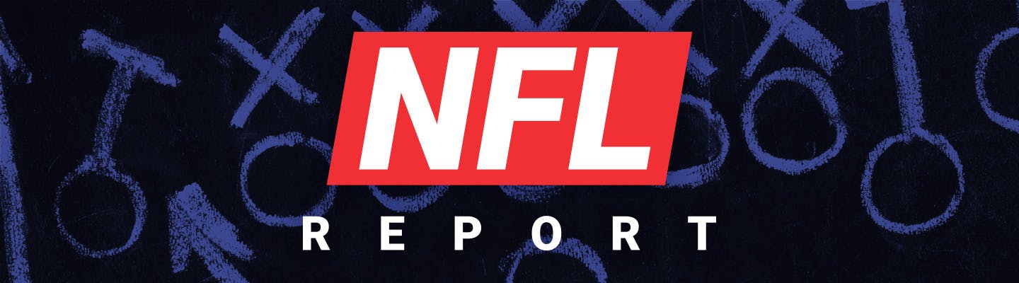 NFL report news graphic