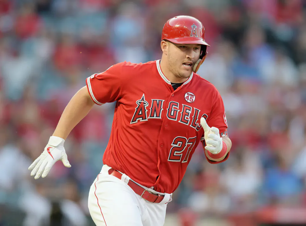 Over/Under on Mike Trout home runs in 2021 set at 41.5