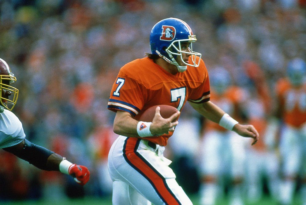 Career in a Year photos 1998: Denver QB John Elway finally wins a Super Bowl