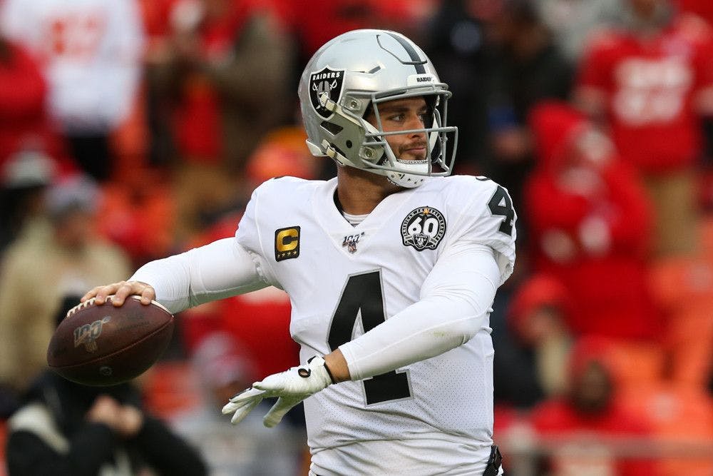 Derek Carr's record against every NFL team | youbet.com