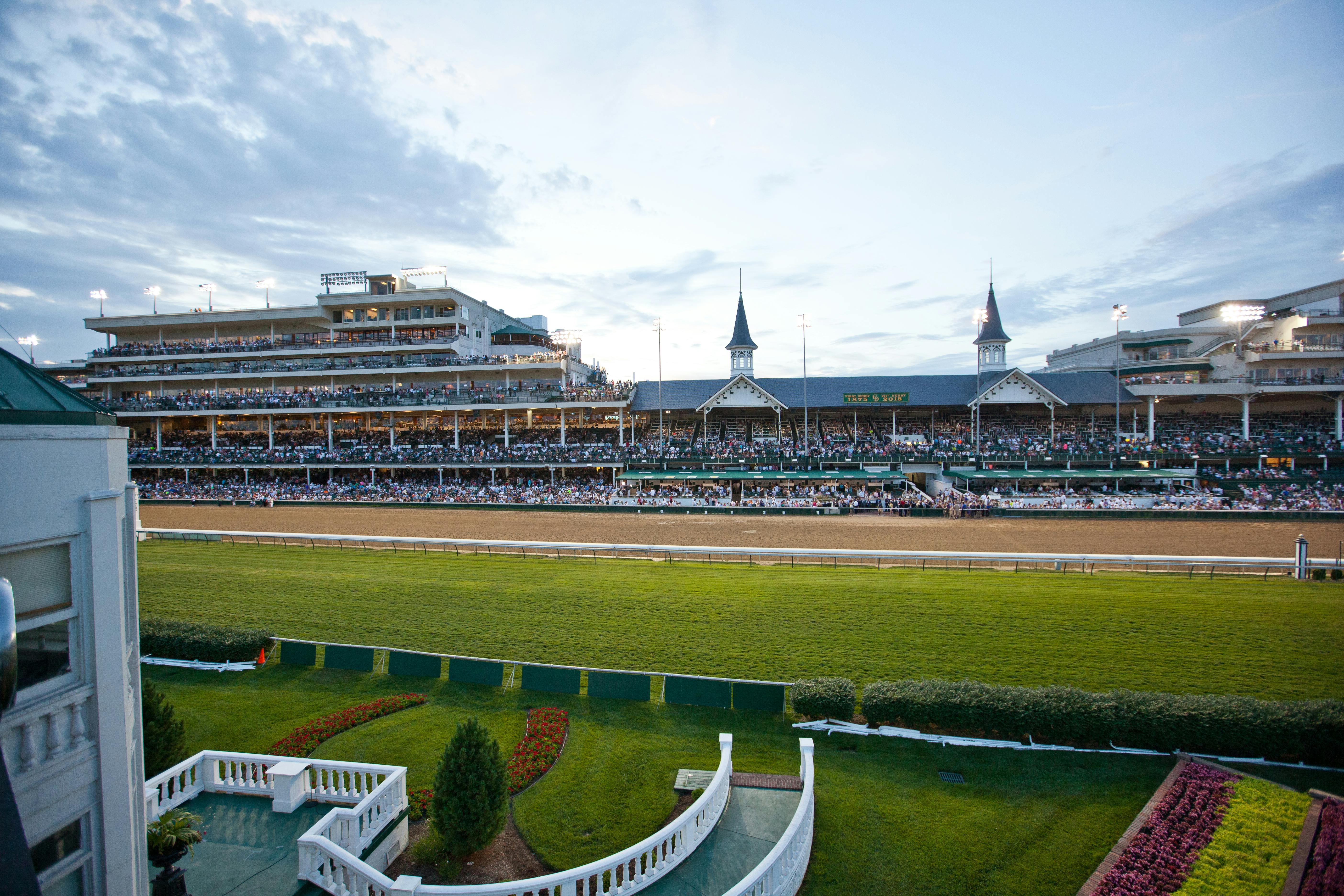 The Kentucky Derby at Churchill Downs