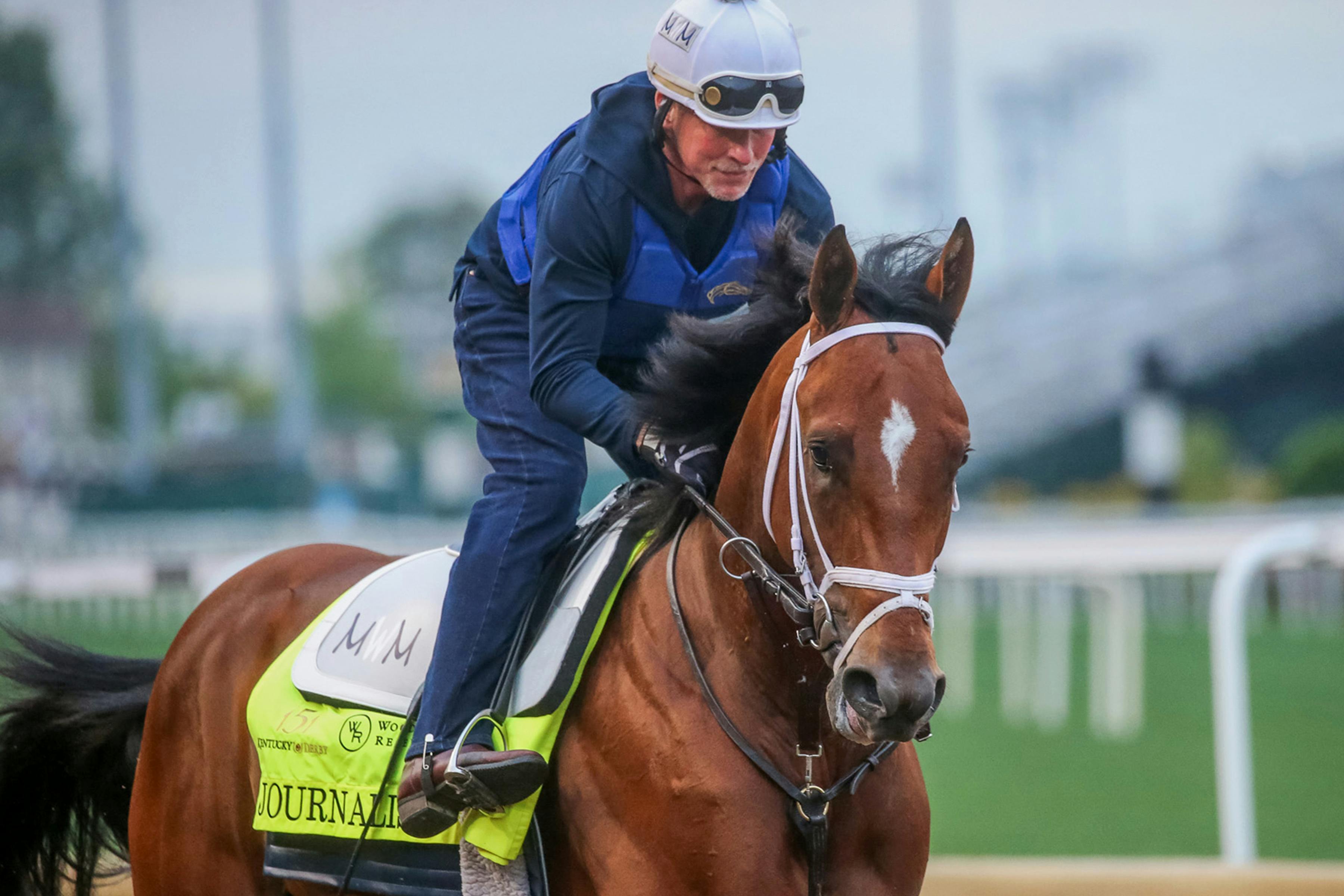Journalism trains for the Kentucky Derby 