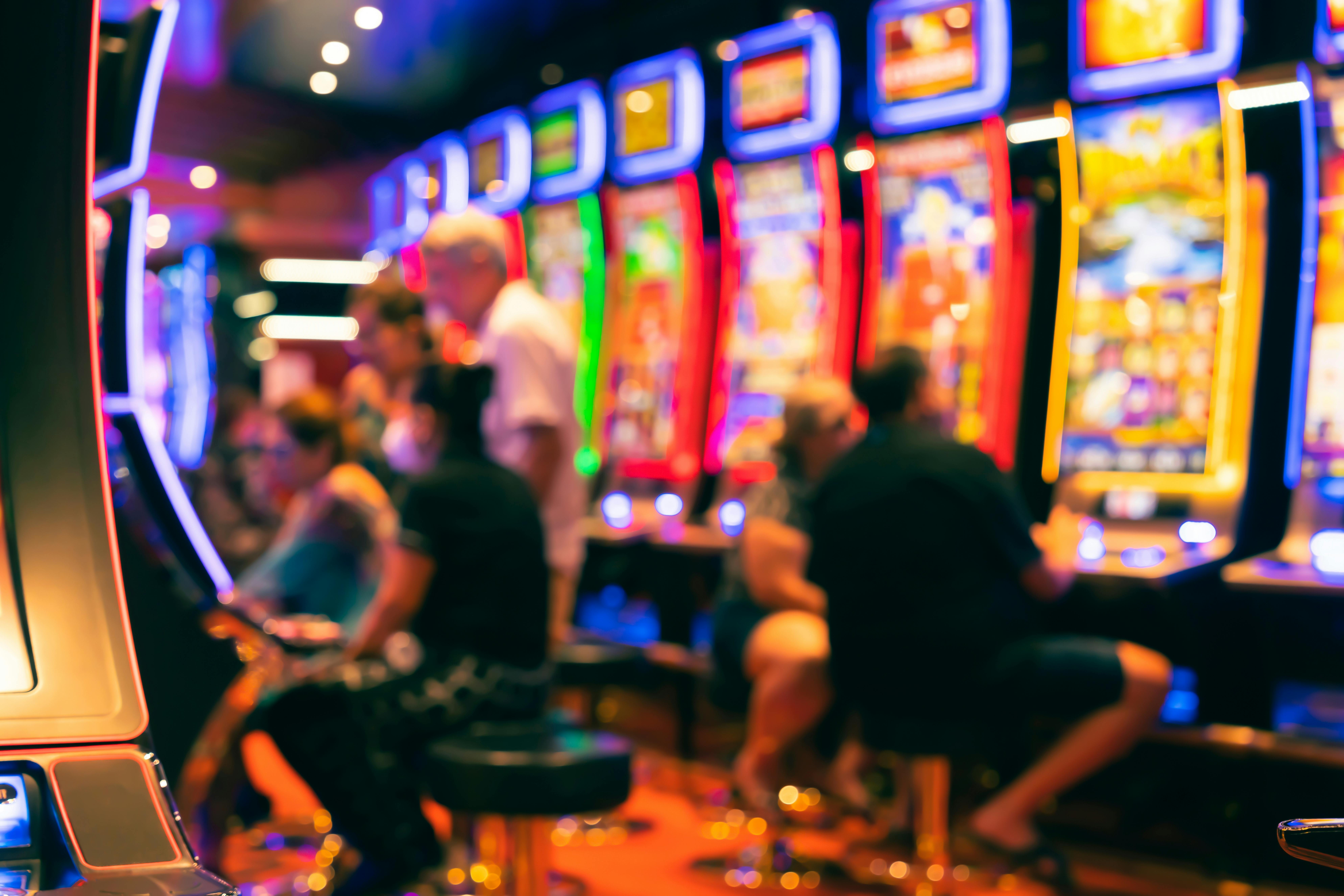 Casino slots area. 
